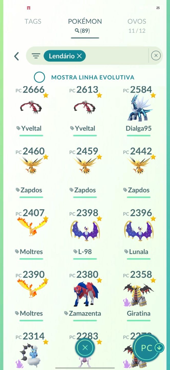 Pokémon GO Conta Nível 48 | Itens e Pokémon Raros