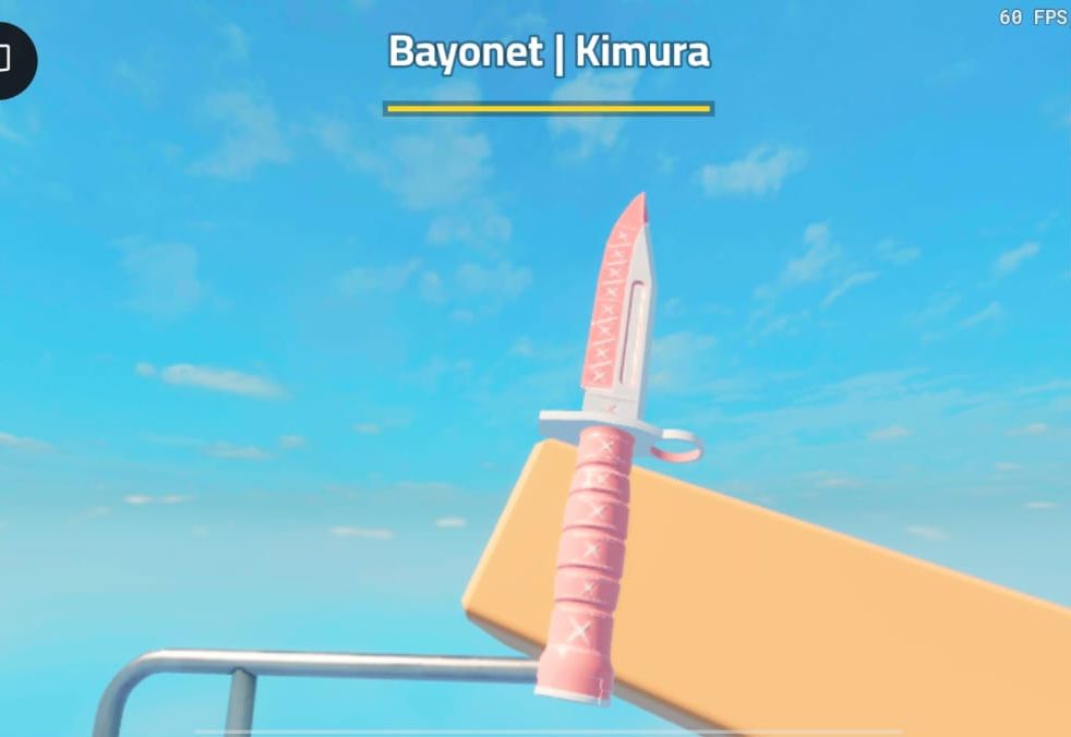COUNTER BLOX | AK47 Weeb e itens Kimura's