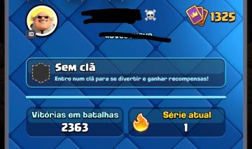 Conta Clash Royale 13k de troféus
