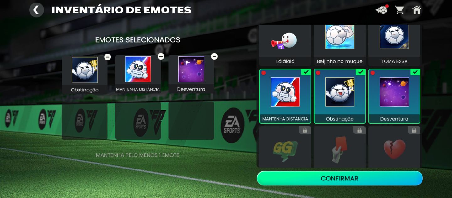Conta antiga antiga com até 121 OVR Nível 69 com vários itens