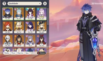 Conta Genshin Impact Ar 55 com 7 5 estrelas limitado, Pity 15