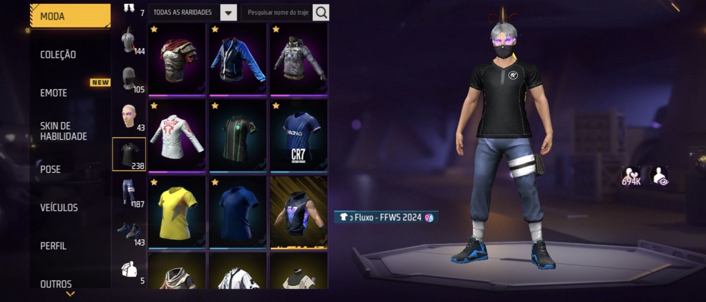 CONTA FREE FIRE BARATINHA!