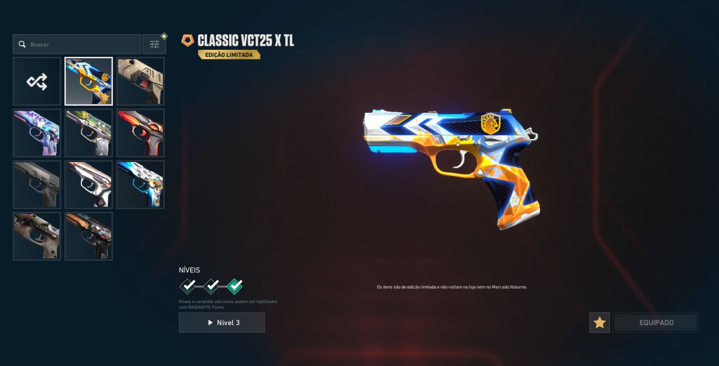 Conta Valorant com Skins - Lvl 314 quase R$3 MIL GASTOS - Ascendente