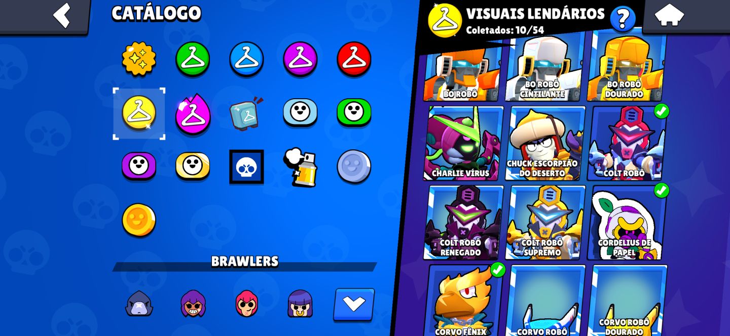 Conta Brawl Stars gemadinha