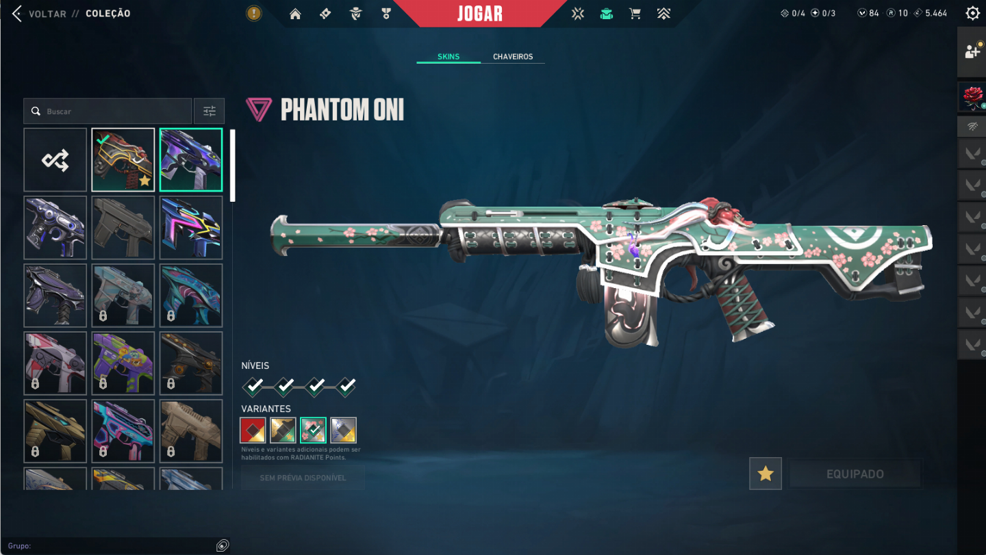 Conta Valorant Completa + Saqueador 2.0 Full