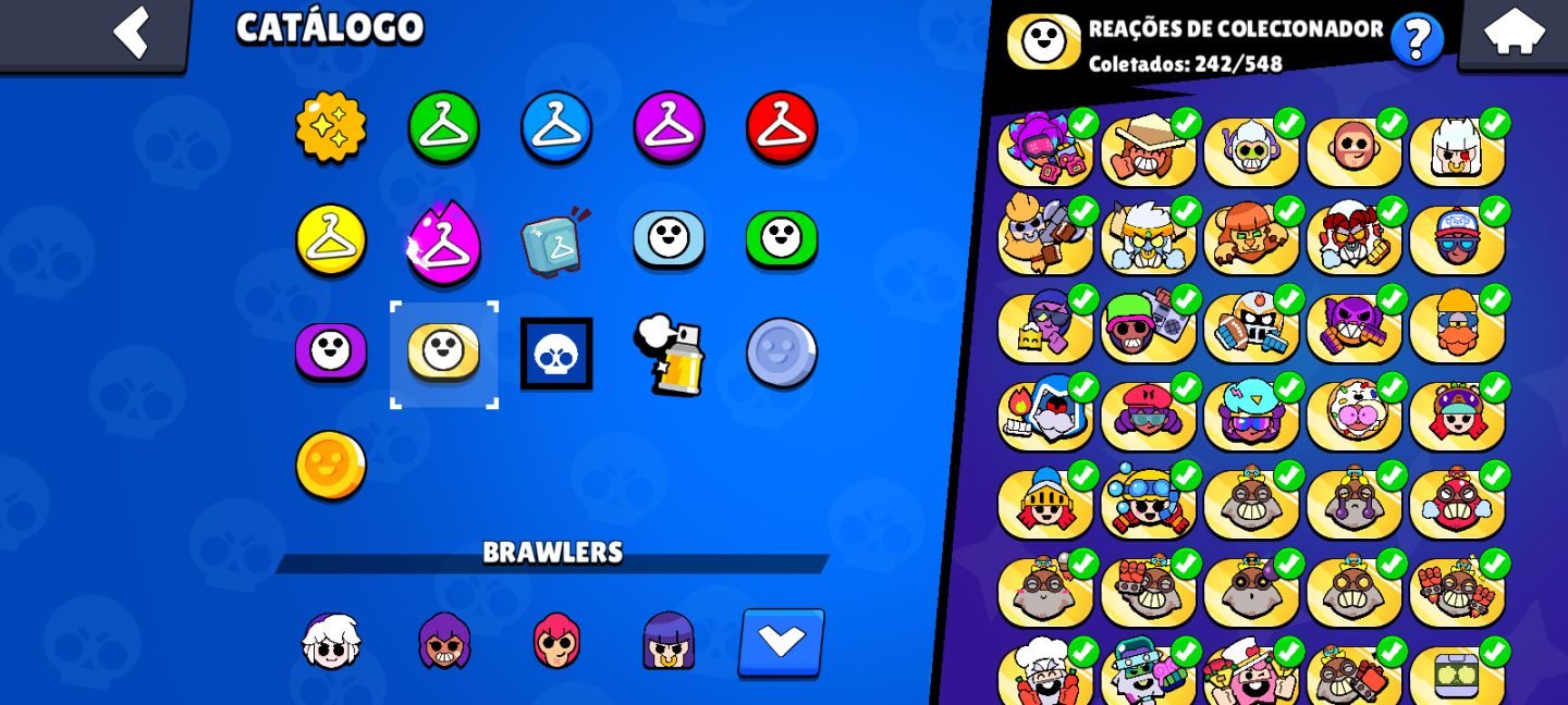 Conta de Brawl stars muito boa e rara, criada em 2021!!!!!!!