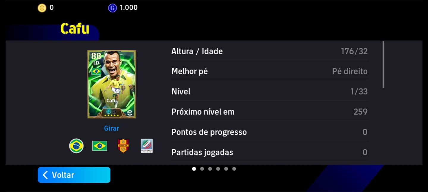NOVO CAFU ( CONTA INICIANTE )