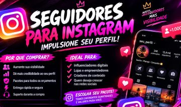 SEGUIDORES BRASILEIROS NO INSTAGRAM