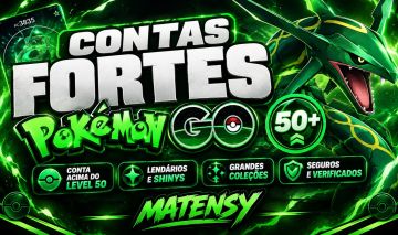 CONTAS FORTES DE POKEMON GO! LEVEL 50+