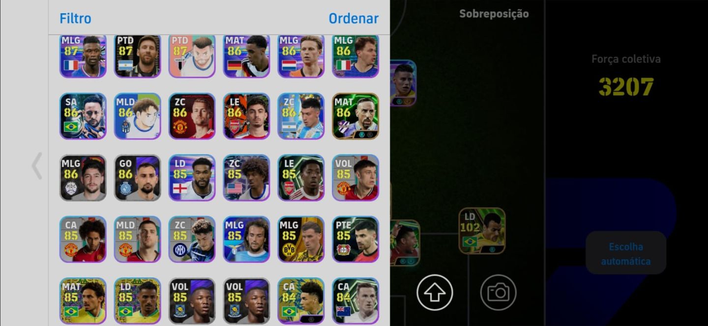 CONTA EFOOTBALL RARA! HAZARD NOVO LISO + JAMES BLITZ + PIRLO PRIME E+++++!