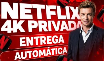 NETFLIX 15 DIAS | CONTA COMPARTILHADA | ENTREGA AUTOMÁTICA