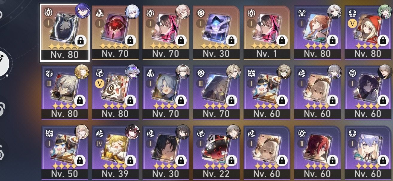 Conta honkai star hail 14 limitados