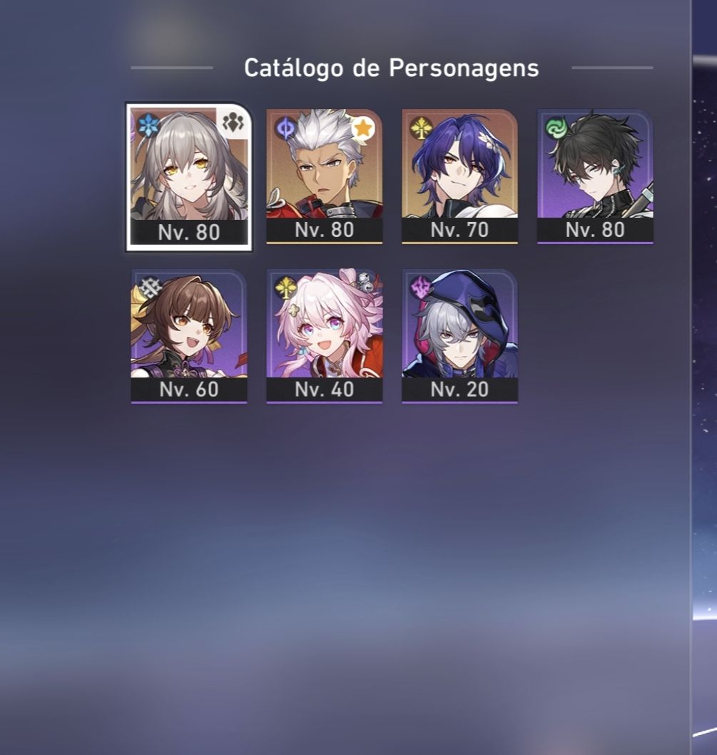 Conta F2P HSR
