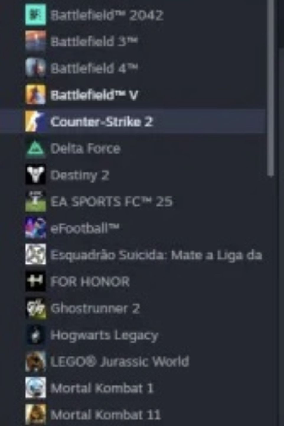 CONTA STEAM COM UMA BIBLIOTECA INCRÍVEL!!!
