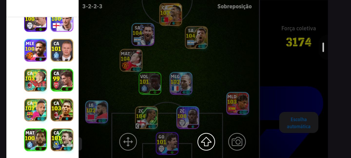 Conta com CR7 big time