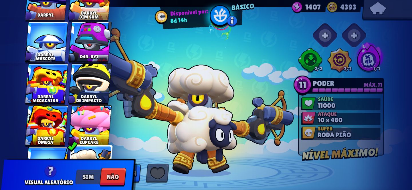 Conta brawlstars 100k trofeus