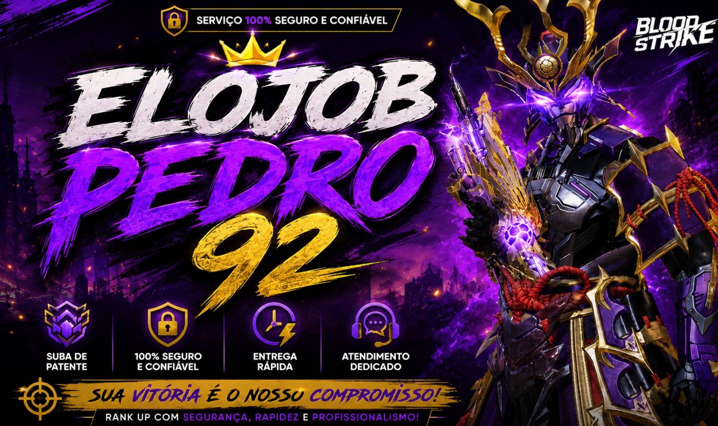 ELOJOB BLOOD STRIKE BARATO E JOGAMOS DUO