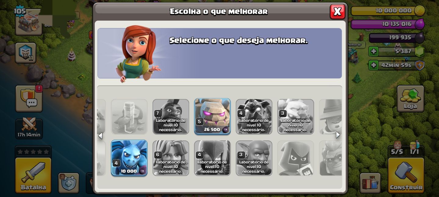 Conta Clash Of Clans full cv11