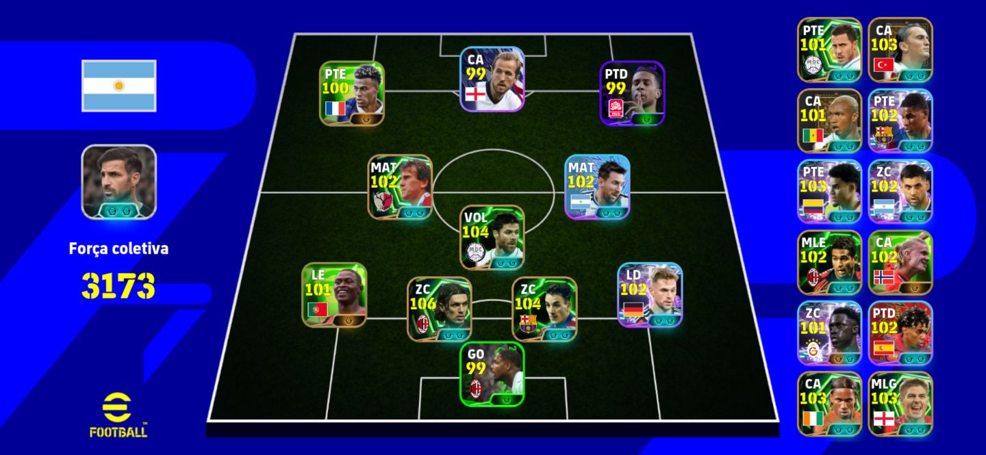 CONTA EFOOTBALL BOA PRA INICIAR