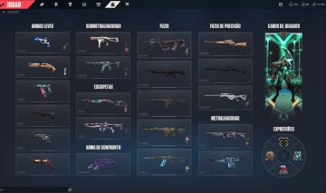 CONTA VALORANT ASCENDENTE 1 | R$ 2.000 GASTOS | TODOS OS AGENTES |
