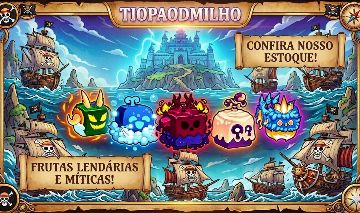 BLOX FRUITS | FRUTAS MÍTICAS E LENDÁRIAS | ENTREGA RÁPIDA
