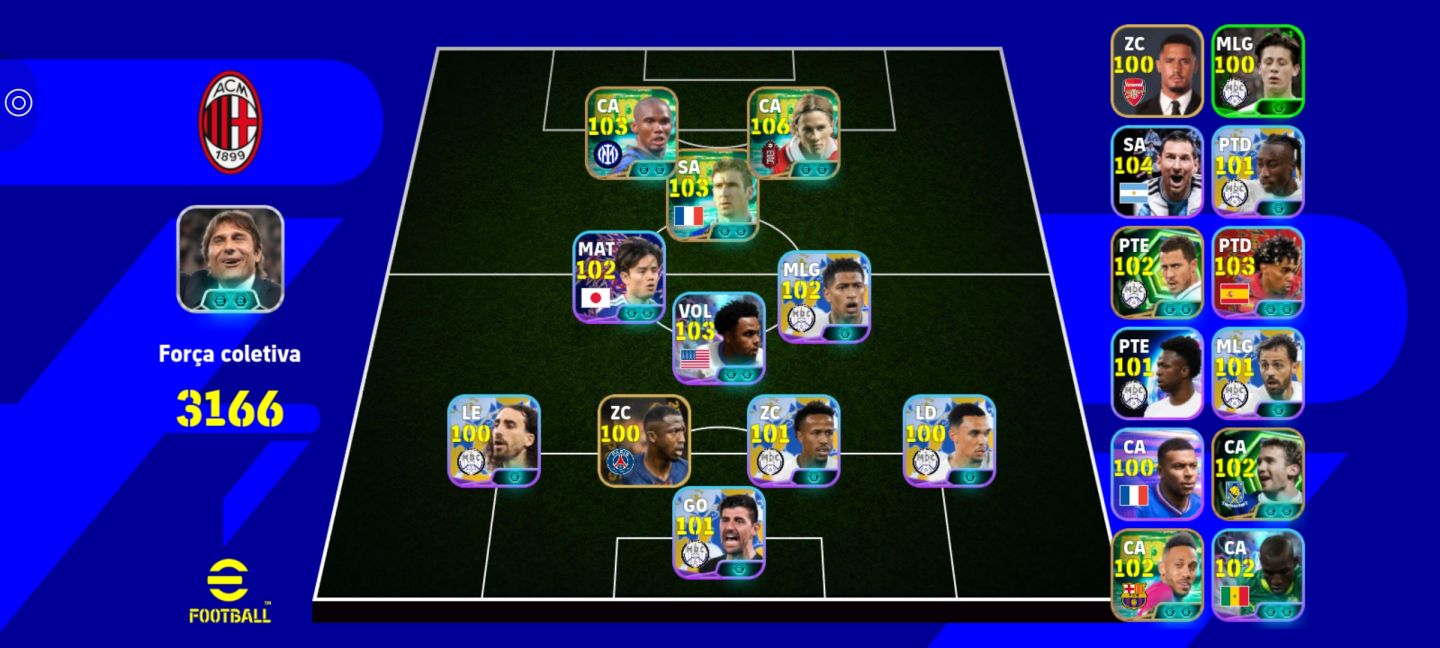 Braba do Fernando torres 3166 de força/ só Konami id