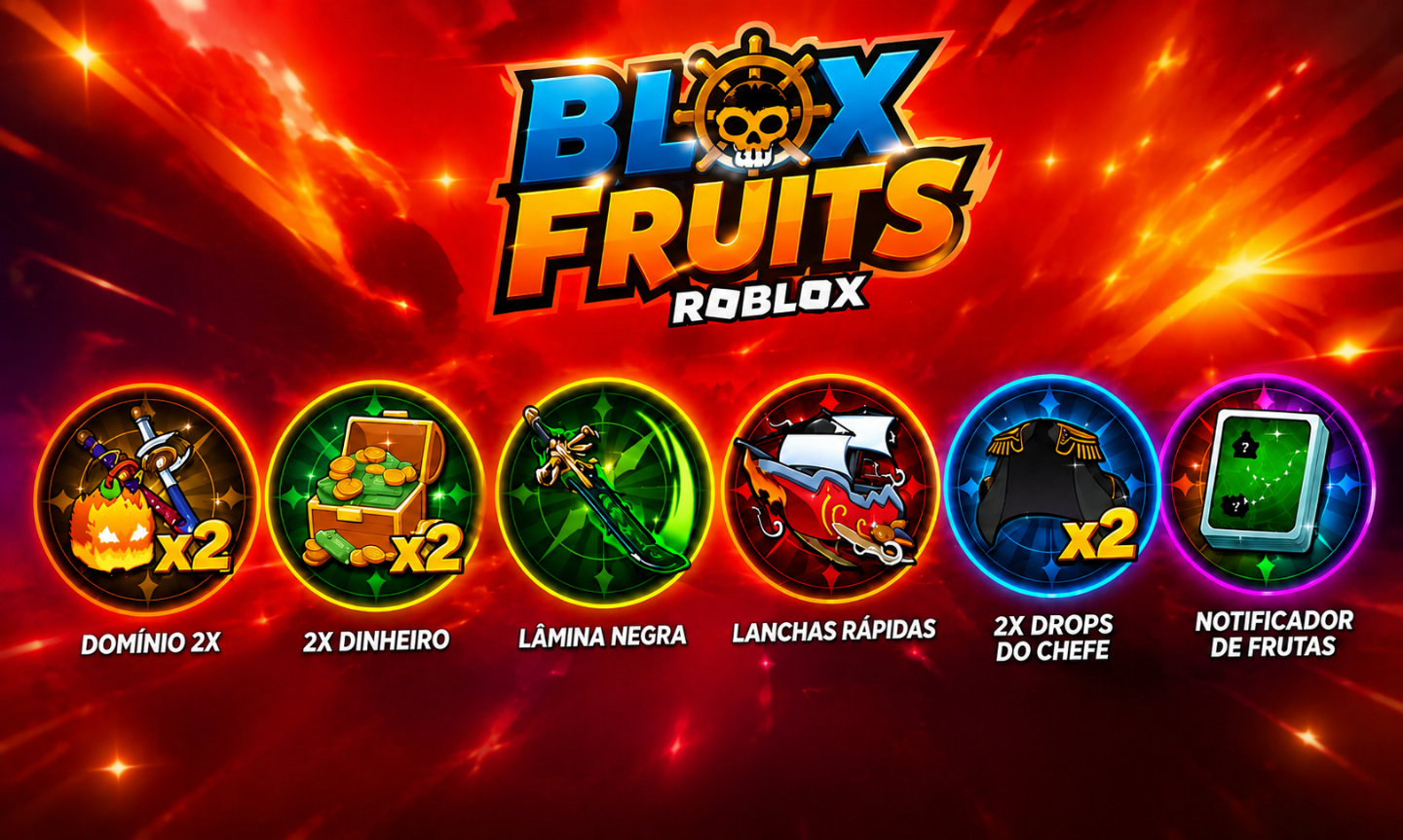 BLOX FRUIT GAMEPASS ( MELHORES PREÇOS)