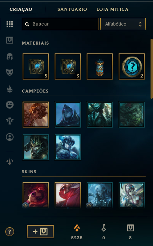 Conta Mestre 100lp 60% WR mmr alto