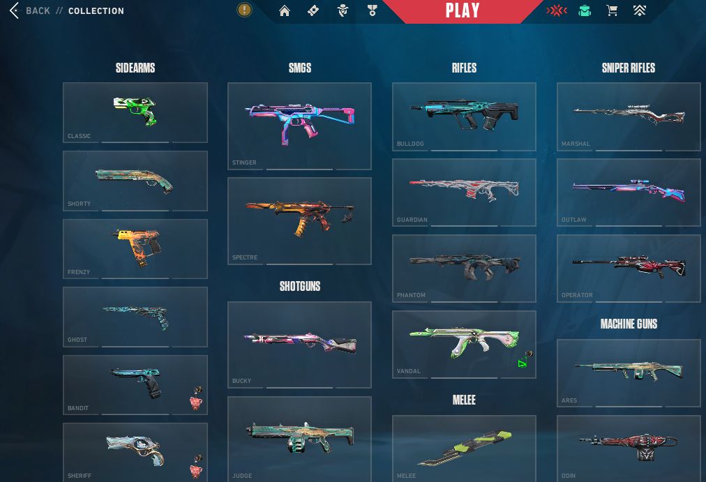 Valorant | 164 Skins | Arcane | 67.375 VP Investidos | 9 Passes