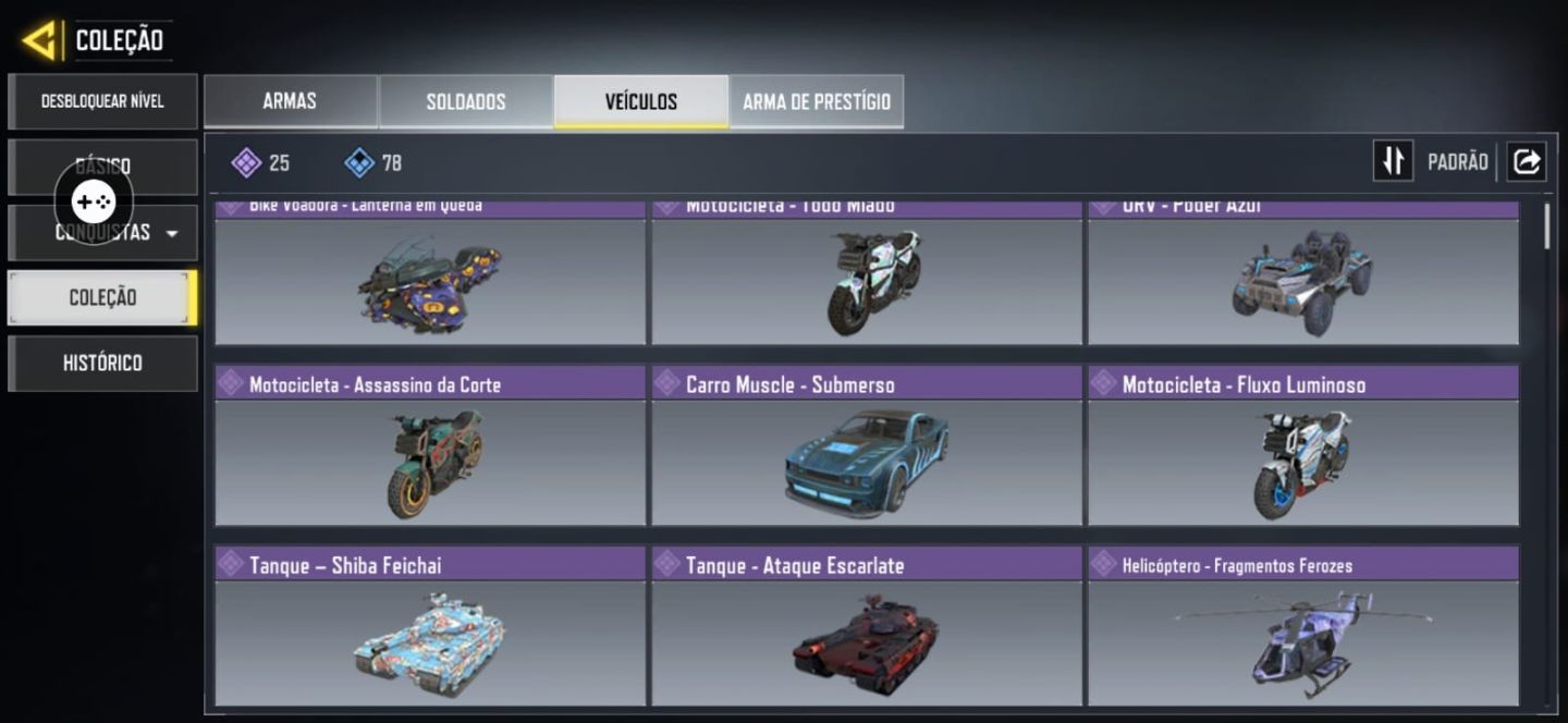 CONTA COD MOBILE 5 ARMAS LENDÁRIAS 100+ VEÍCULOS | 60 OPERADORES | COLEÇÃO RARA