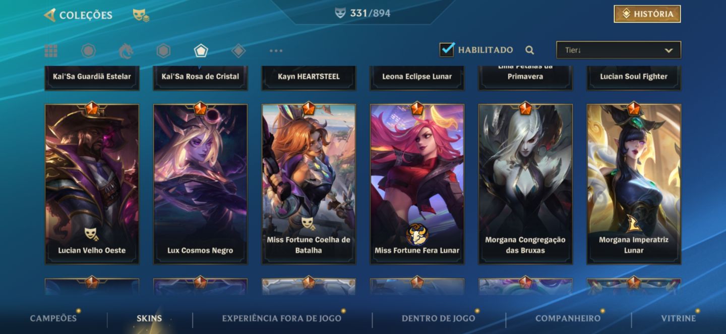 CONTA PARA ADCS 235 SKINS