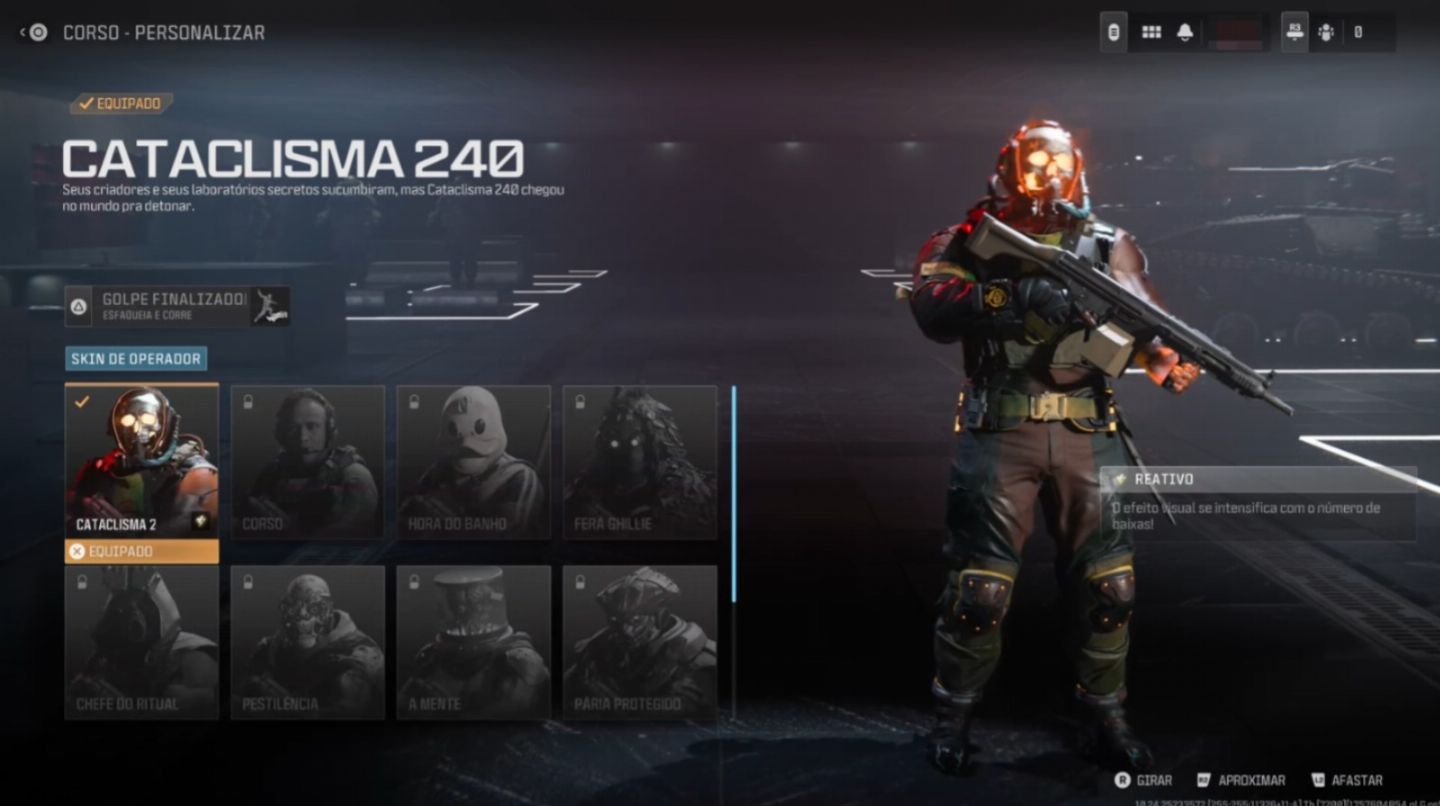 Contas Com Nuke Skin + Singularity Warzone BO7