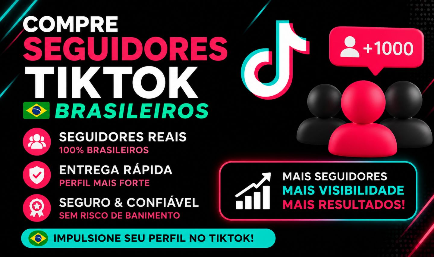Seguidores do tiktok BR