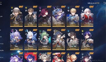 Conta honkai star rail com varios personagens (não é reroll) veja as fotos