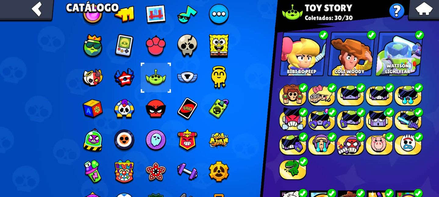 CONTA DE BRAWL STARS FOCADA EM GAMEPLAY!!