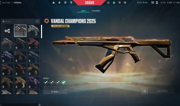 CONTA DE VALORANT LVL +50 COM VANDAL CHAMPIONS 2025 ( LEIA A DESCRIÇÃO )