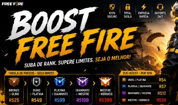 ELOJOB / BOOST FREE FIRE - SOLO BOOST DUO BOOST