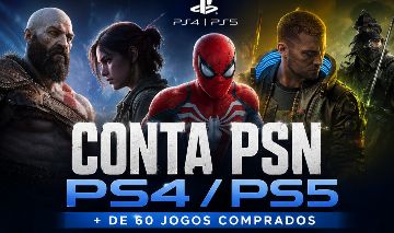 Conta Psn com mais de 60 jogos, aceito proposta.