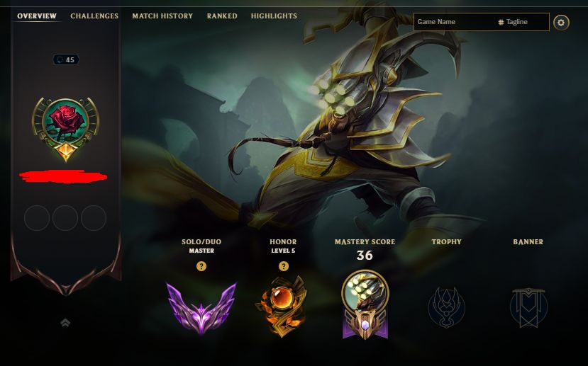Conta lol mestre, muitas skins, full acesso