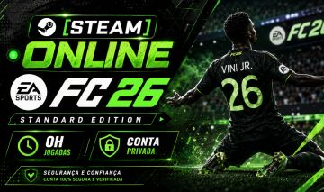 [STEAM] ONLINE | EA FC 26 Standard Edition | 0H JOGADAS | CONTA PRIVADA
