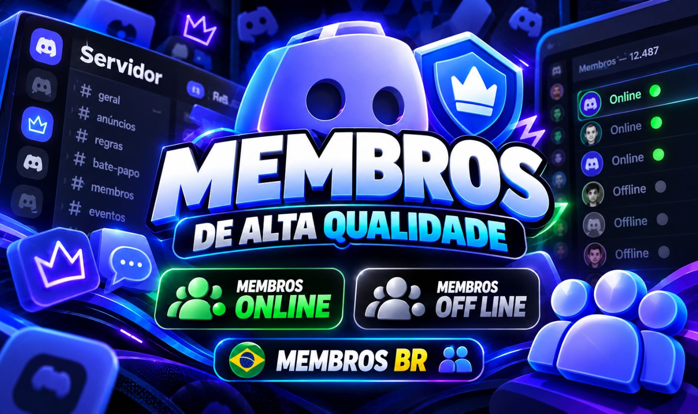 Impulsione seu Discord, Segurança, Preço e Resultados Reais.