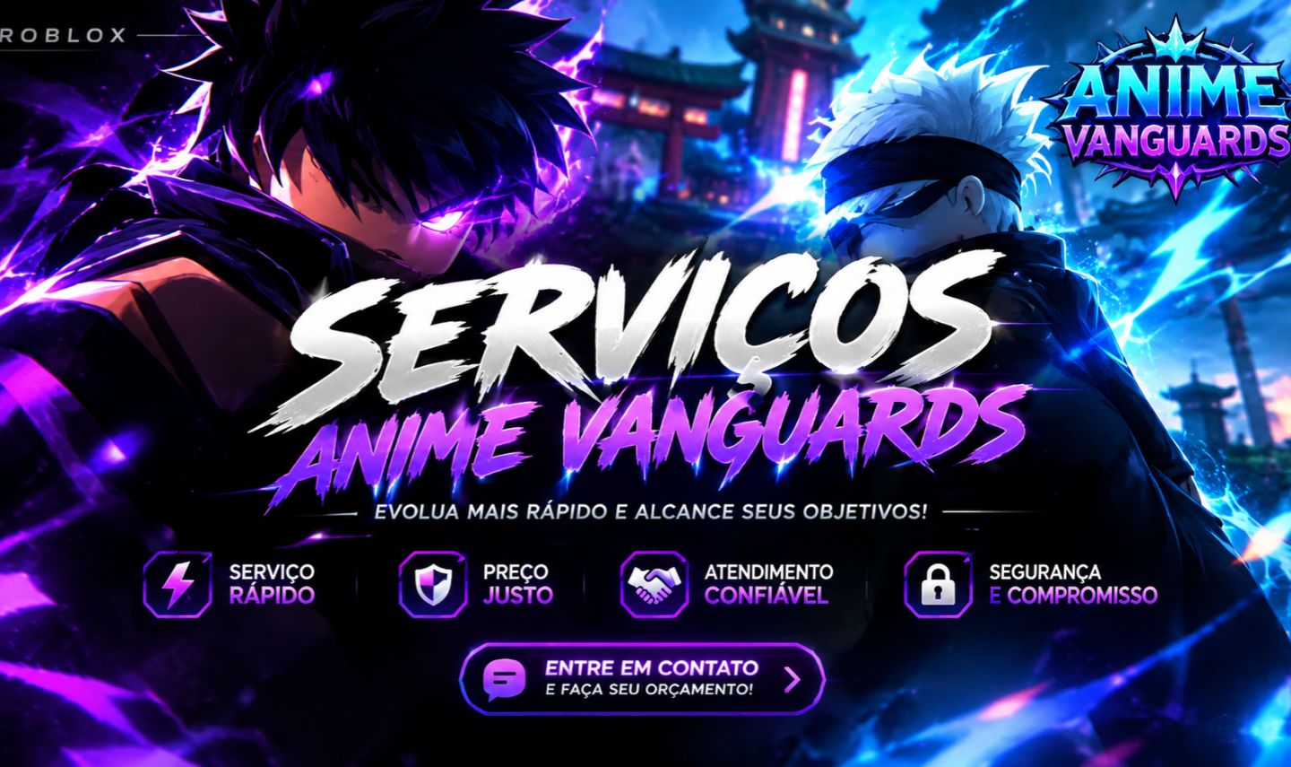 Serviços | AnimeVanguard |