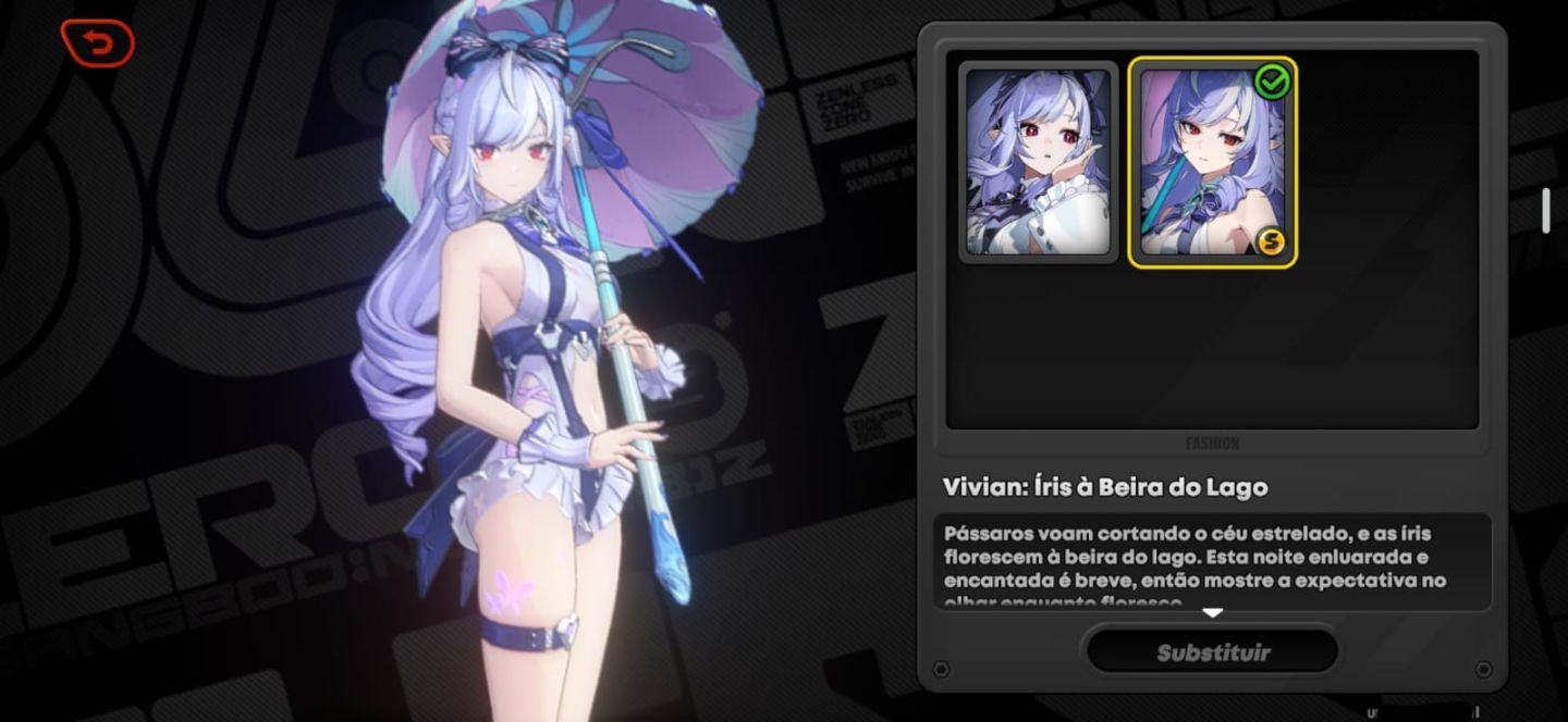 Conta zenless zone zero + skins