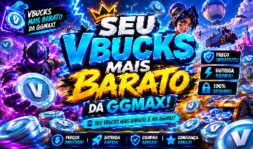VBUCKS(ITEM DA LOJA) E PACOTES ATUAIS DA LOJA MAIS BARATO DA GGMAX!!!