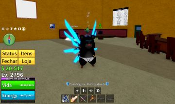 CONTA BLOX FRUITS | 2 FRUTAS PERM + INVENTÁRIO LOTADO DE SKINS | LVL 2796