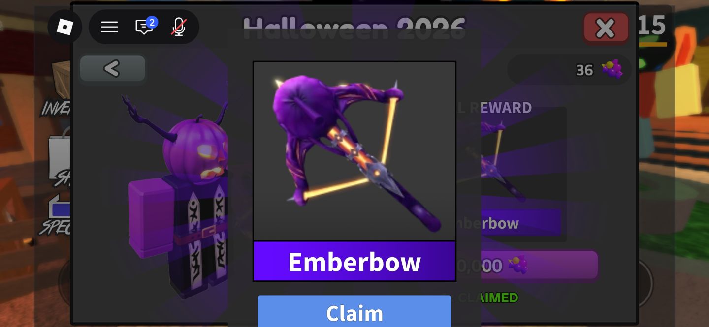 EMBERBOW HALLOWEEN 2026 | MM2