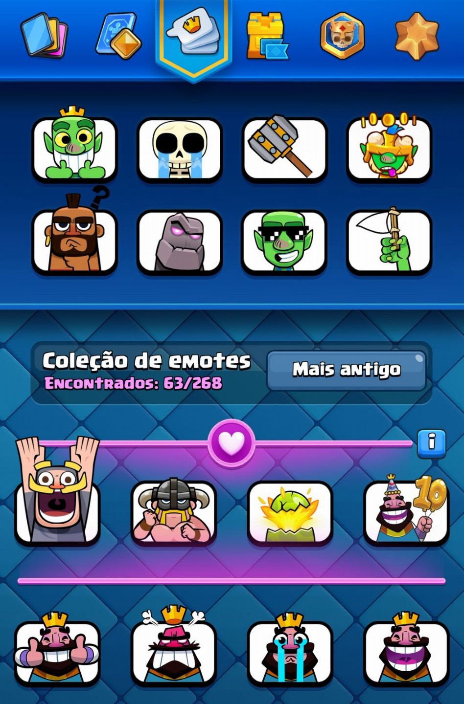 Conta de clash royale lvl 61 ( SUPER BARATA, EXCLUSIVA)