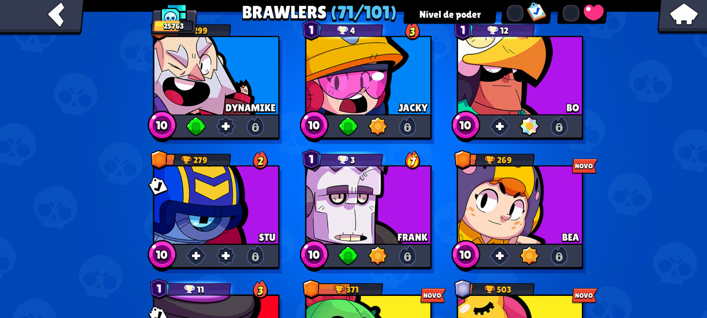 CONTA DE BRAWL STARS 26000 TROFÉUS E DESDE DE 2021!