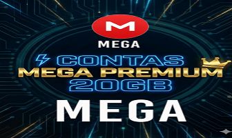 CONTAS MEGA PREMIUM 20GB