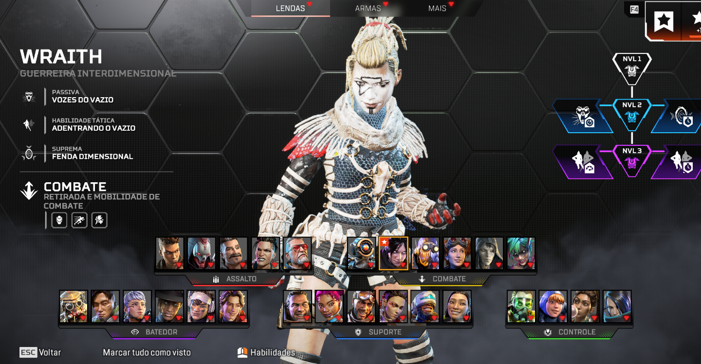 Conta desde S1 ate algumas atuais + 3 heranças e mais de 300 skins lvl 300+ 3/4